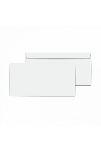 Genel Markalar Zarf Diplomat 105x240mm. 110gr. Beyaz Silikonlu 500'lü