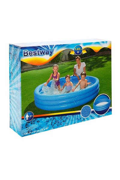 BESTWAY 3 Ring Colored 183X33 cm Children's Pool - 51027