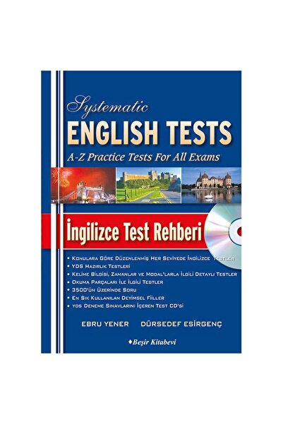 Beşir Kitabevi SYSTEMATİC ENGLISH TEST - İNGİLİZCE TEST REHBERİ