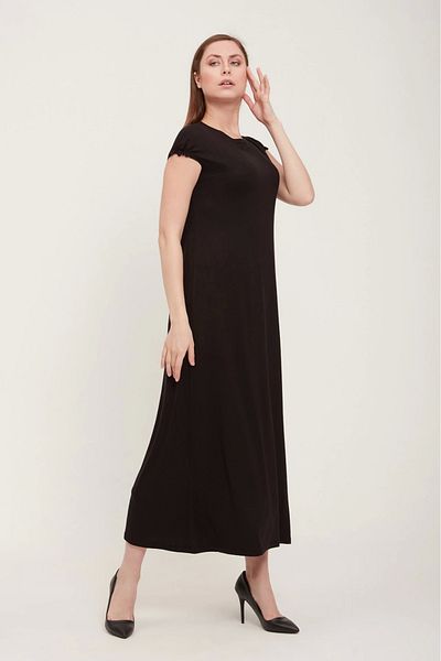 Invee 6139 Model Rochie Neagra Interior - Captusita