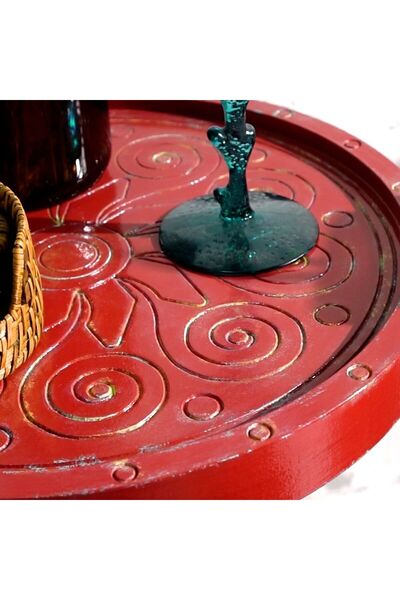 Orta Sofa Friendly kırmızı sehpa