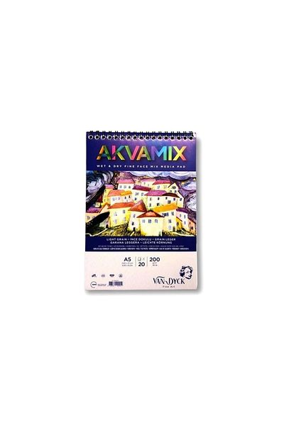 Van Dyck Vd 300005   Akvamıx Wet&dry A5 حلزوني علوي ميكروفوريلي 20 ورقة
