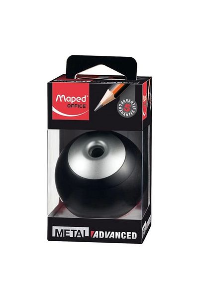 Maped 067510 Metal - Single Hole Advanced Office Pencil Sharpener