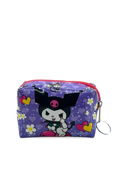 sinbEsg Kuromi Pattern Cartoon Children's Coin Purse