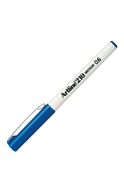 artline EK-210N KEÇE UÇLU YAZI KALEMİ 0.6mm ROYAL MAVİ