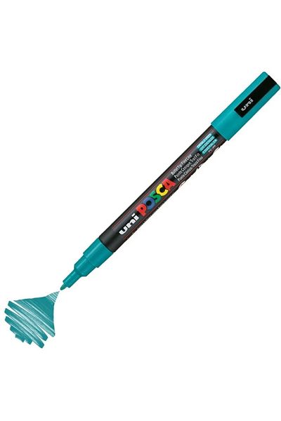 UNİ-BALL Uni Posca Water Based Poster Marker 0.9-1.3 Pc-3M- Emerald Green
