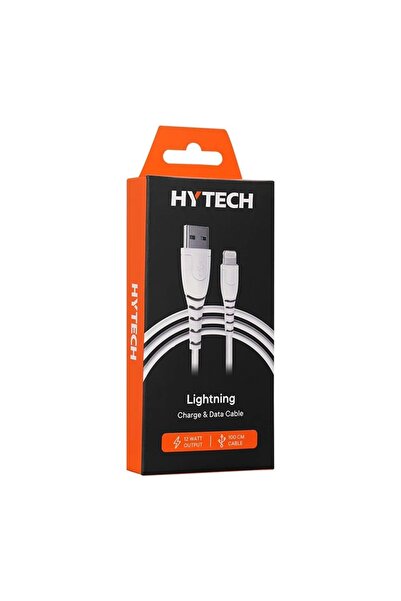 Hytech Hy-xtk20 2.4a 1m Lıghtnıng Hızlı Şarj Kablosu Beyaz