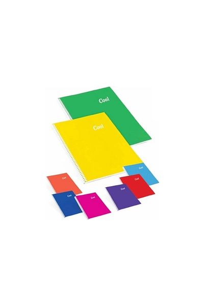 KESKİN COLOR Cool Sharp PP Covered Spiral A4 72 Yp Unlined Notebook