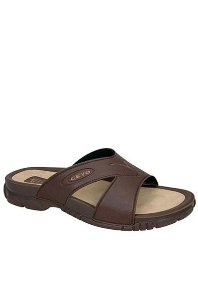 Ceyo 3200-1 حذاء شباشب رجالي 06614 بني