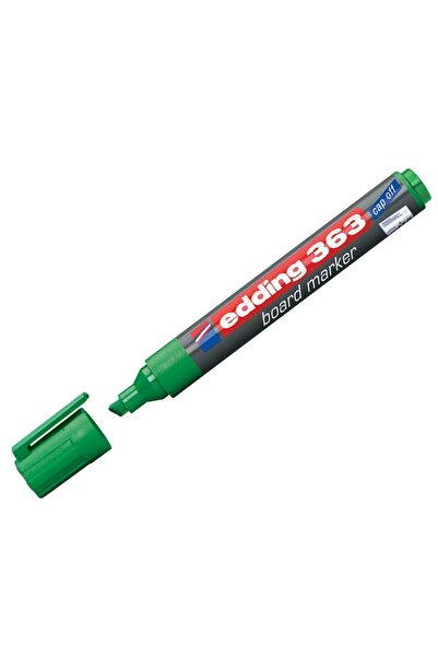 Edding 363c004 Kesik Uçlu Beyaz Tahta Kalemi (YEŞİL)