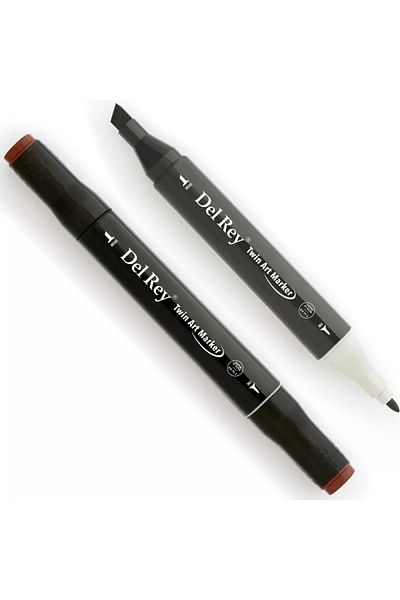 Del Rey Twin Marker - Chocolate BR92 Cut