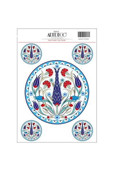 Artdeco Pattern No:4 - 35X50Cm Easy Transfer Patterned