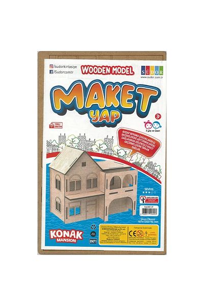 Südor MD1-07 Model Wooden Model Mansion - SÜDOR