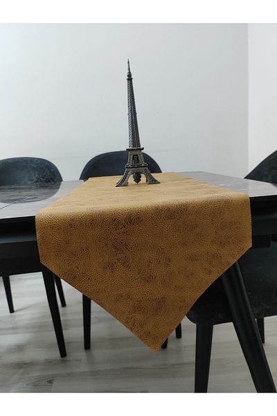 ByDekor Design Nubuck Leather Fabric Runner 40 X135