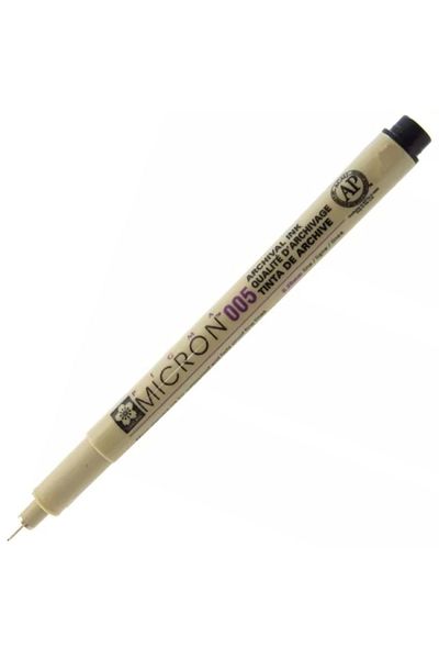 Sakura Pıgma Micron 005 - 0,20mm Black Technical Drawing Pen