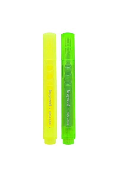 Bruynzeel Neon Green and Yellow Highlighter 2-Piece Set - B60283102