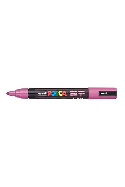 UNİ-BALL Uni Posca Water Based Poster Marker - Pc-5M 1.8-2.5 Raspberry 57