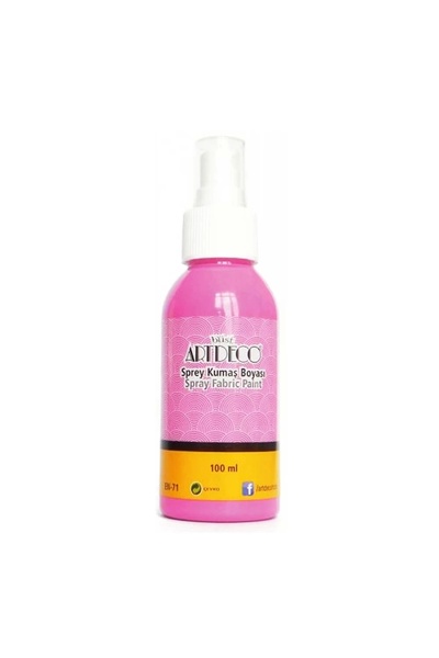 Artdeco Sprey Kumaş Boyası 100 Ml Pembe