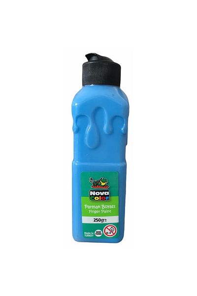 Nova Color Nc-443 - 250 gr Blue Finger Paint