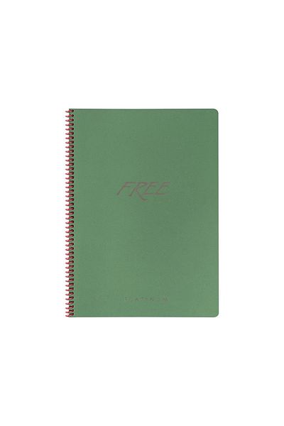 KESKİN COLOR Platinum Pp Covered Lined Spiral A4 Notebook - Sharp Free, 60 Yp
