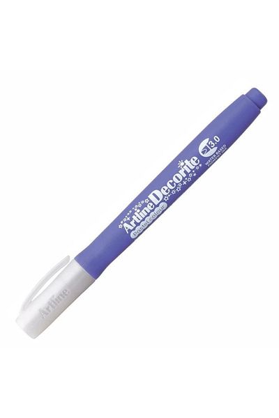 artline Edf-3 Decorite 3.0mm Cut Tip Marker Pastel Purple