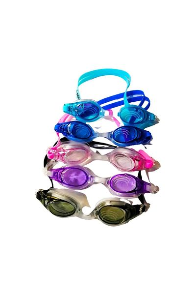 BERMUDA Kzl-k1138 - Flexible Silicone Strap Goggle Swimmer with PVC Bag