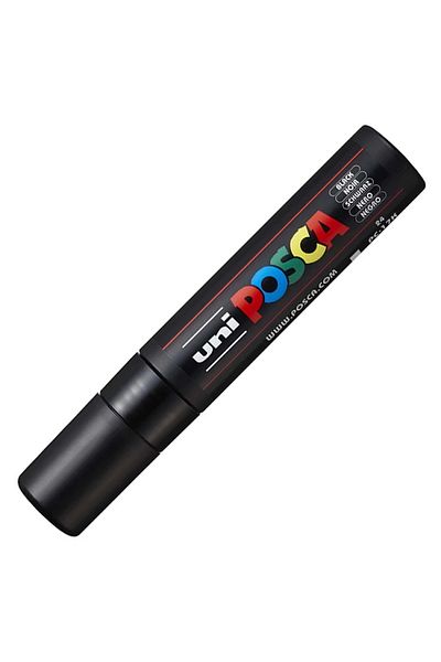 UNİ-BALL Uni Posca Water Based Poster Marker 15.0 Black Pc-17K