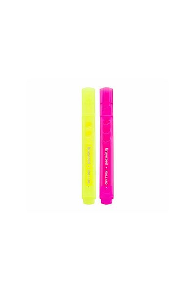 Bruynzeel Neon Pink and Yellow Highlighter Set of 2 - B60283002