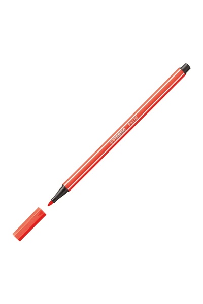 Stabilo قلم 68 قلم ذو طرف لباد 1.0 ملم 68/40 أحمر فاتح