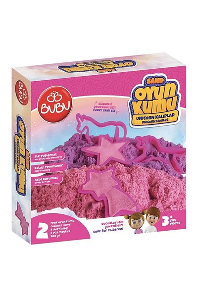 Bubu Bu-Bu Play Sand Unicorn Mold 500 Gr. -Ku0048