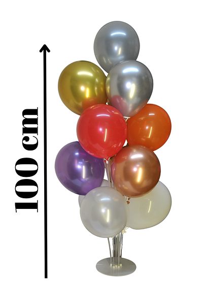 Larenya 100cm Balloon Decoration Stand - 13 Rods Party Decoration Apparatus