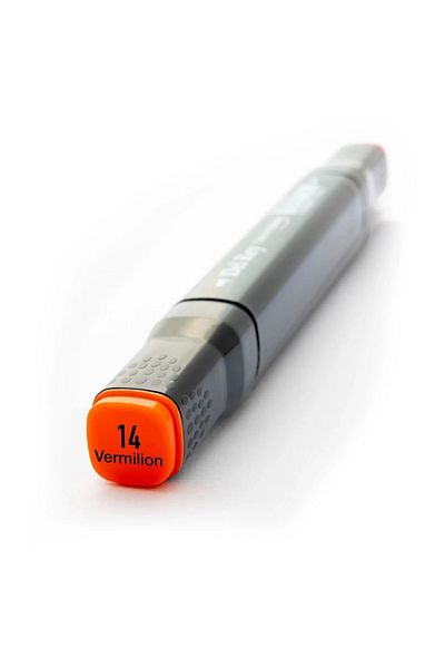 Del Rey Twin Marker - R14 Vermillion Fabric