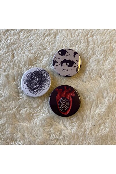 Nurmurs dark Y2K Grunge Stil 90s 00s Rozet