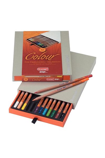 Bruynzeel Desing Color Dry Paint Pen Set of 12 - Luxury Box B8805h12