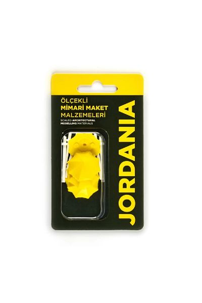 Jordania Model Je04-mt100s Umbrella Yellow 1/100