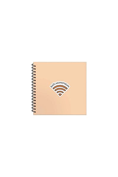 KESKİN COLOR Sharp Colorful Things Spiral Copertă rigidă 50 de coli Caiet cu rigle 16x15