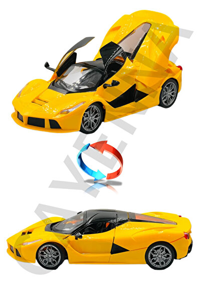 cayenna Oyuncak Kapıları Ve Bagajı Açılan Uzaktan Kumandalı Drift Arabası Süper Hızlı 1.16 Işıklı Spor Araba