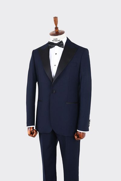 Kadir Büyükkaya Swallow Collar Men's Tuxedo-Kaw1570S