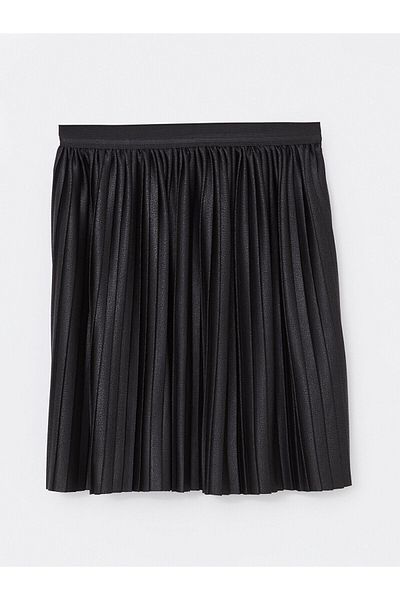 LC Waikiki Lcw H12 Elastic Waist Pleated Girl's Skirt