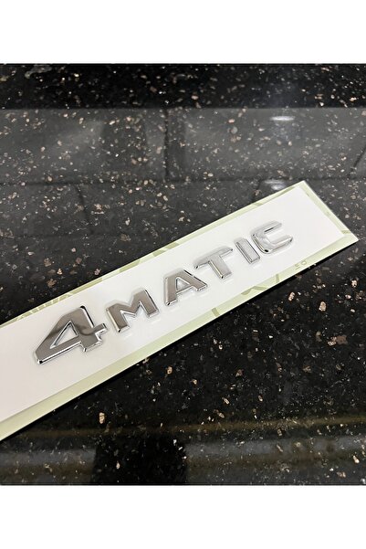 kaytaz MERCEDES 4MATİC BAGAJ YAZISI DÜZ TIP