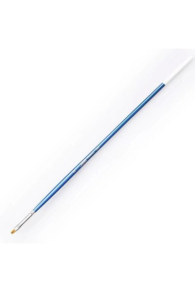 Pebeo 555/2 Golden Synthetic Bright Flat Cut Brush No:2