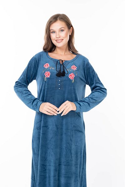 mervemoda ΓΥΝΑΙΚΕΙΟ ΜΑΚΡΙΜΑΝΙΚΟ ΒΕΛΟΥΔΙ ΦΟΡΕΜΑ