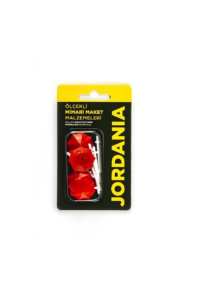 Jordania Model Je04-mt100kr Umbrella Red 1/100