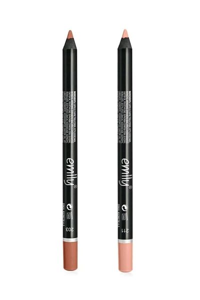 Golden Rose 2-Piece Lip Liner Set - No:203-211 Eml-2Li