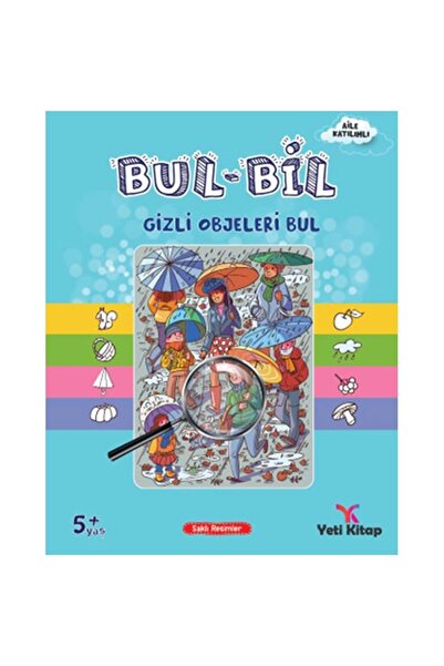 yeti kitap Bul - Bil Serisi Gizli Objeleri Bul - 5+ Yaş
