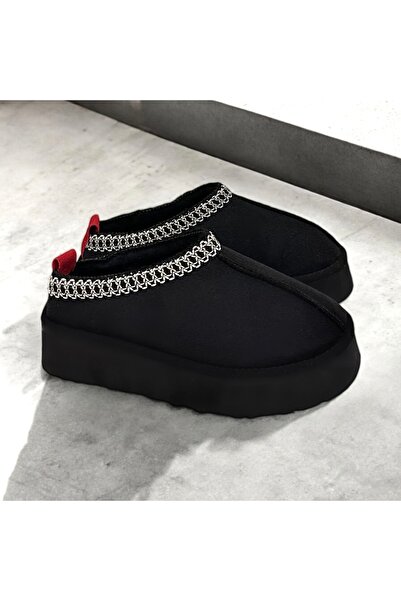 runa shoes içi kürklü kısa bot terlik