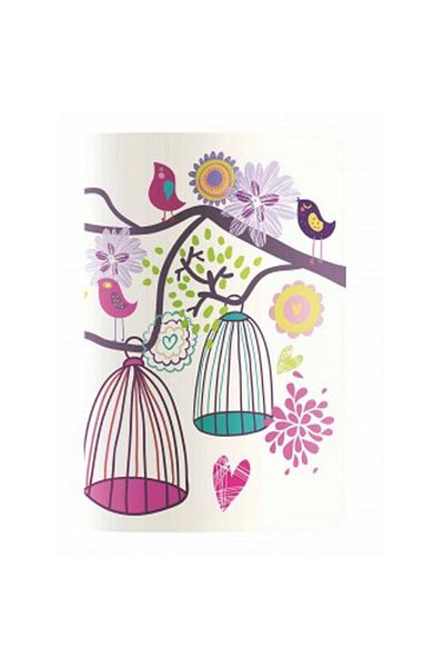 DEFFTER 18.5x25 Striped Tailor Sewing Bird Housing - 60 Yp Notebook