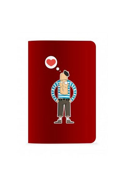 DEFFTER دفتر خياطة مخطط من One Love - 16.5x23.5، 60 عبوة