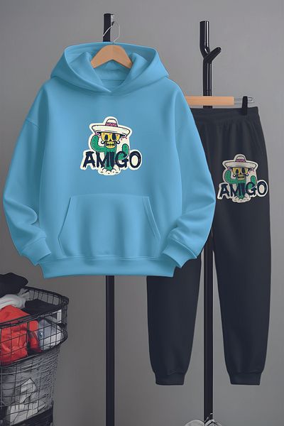 MYADA Set de trening cu imprimeu Cactus Majoreta 22440
