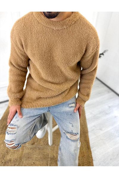 elkumoda Πουλόβερ φλις μεγάλου μεγέθους - Αντιπηκτικό, φυσικό βαμβάκι, χαλαρή εφαρμογή, χαλαρό βελούδινο